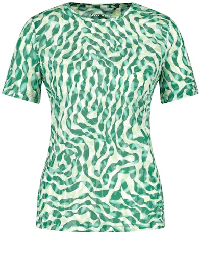 T-shirts korte mouw groen GERRY WEBER