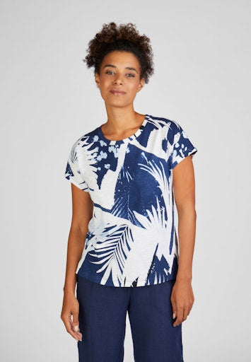 T-shirts korte mouw blauw LeComte