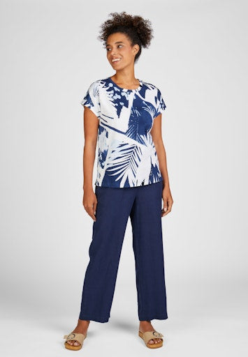 T-shirts korte mouw blauw LeComte