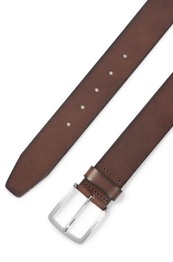 Riemen bruin Boss Men Black