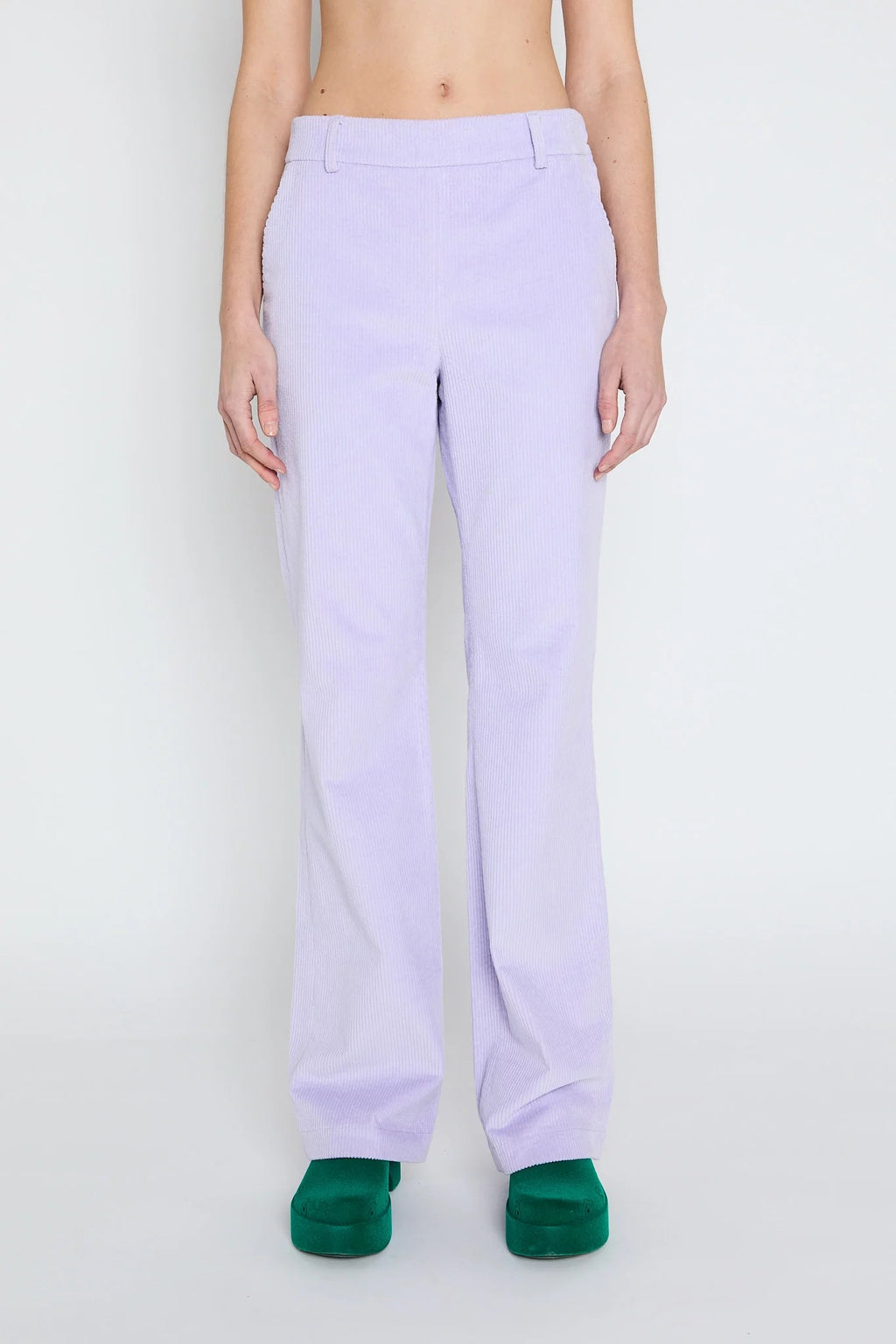 Broeken paars FAM the label