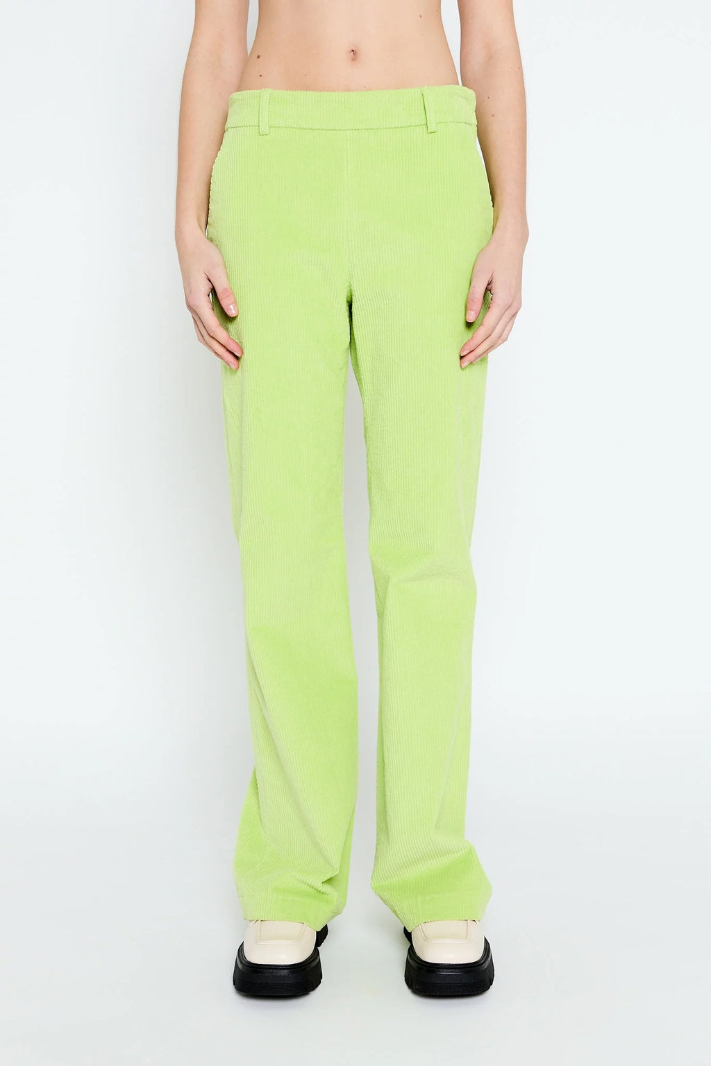 Broeken groen FAM the label