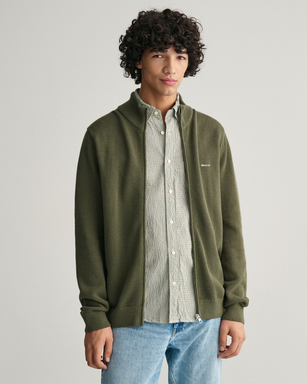 Cardigans groen GANT