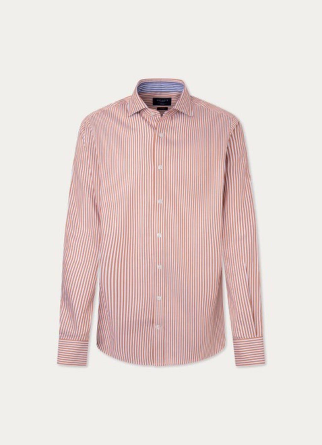 Hemden lange mouw oranje Hackett London