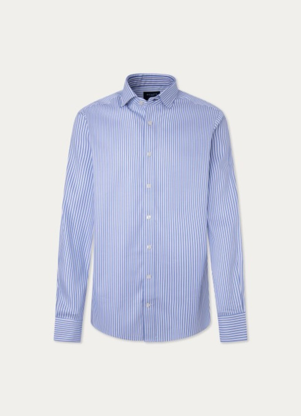 Hemden lange mouw blauw Hackett London