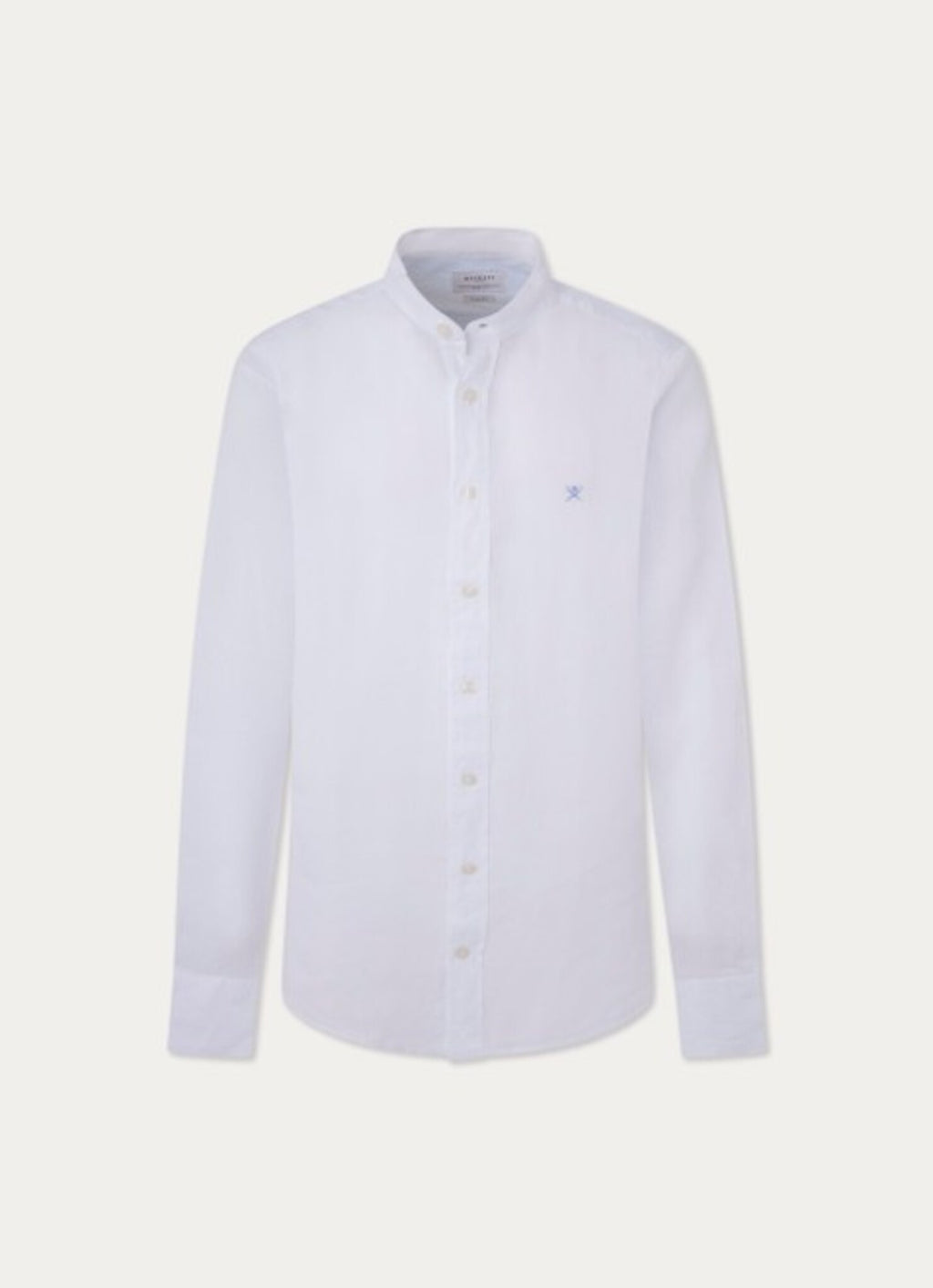 Hemden lange mouw wit Hackett London