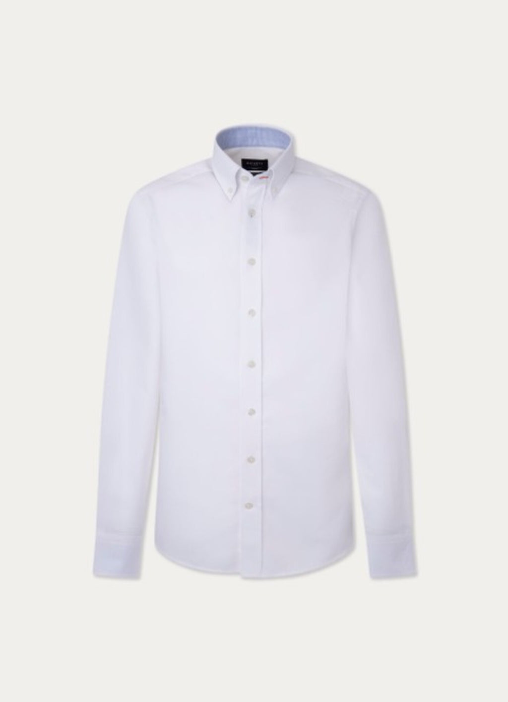 Hemden lange mouw wit Hackett London