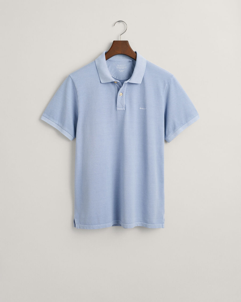 Polo's korte mouw blauw GANT