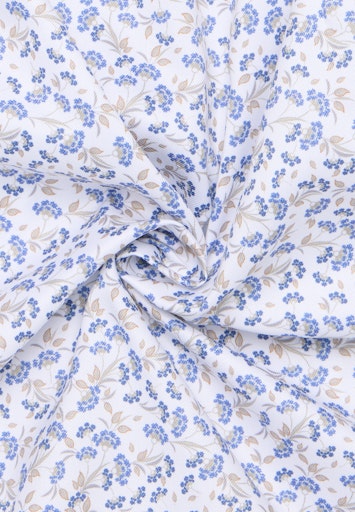 Hemden lange mouw blauw ETERNA
