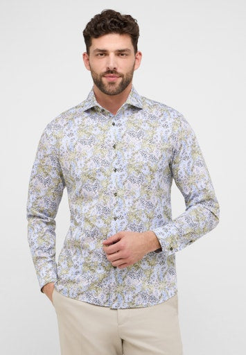 Hemden lange mouw groen ETERNA