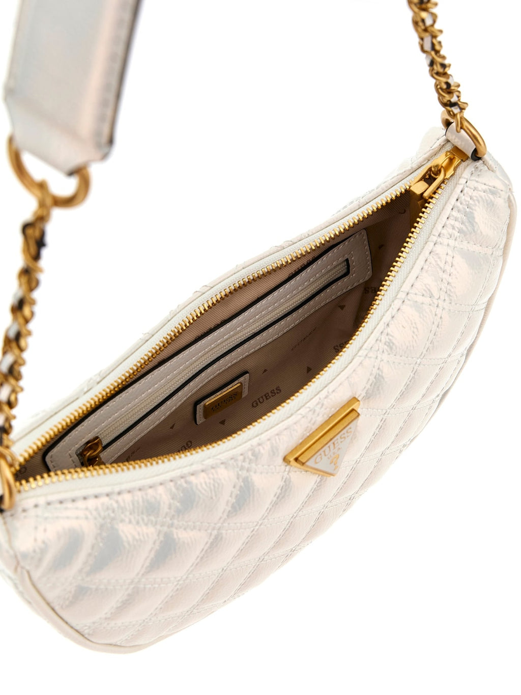 Handtassen beige Guess