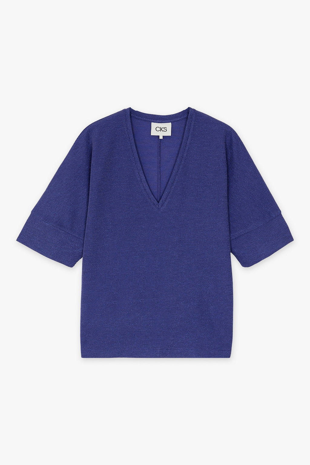 T-shirts korte mouw blauw CKS