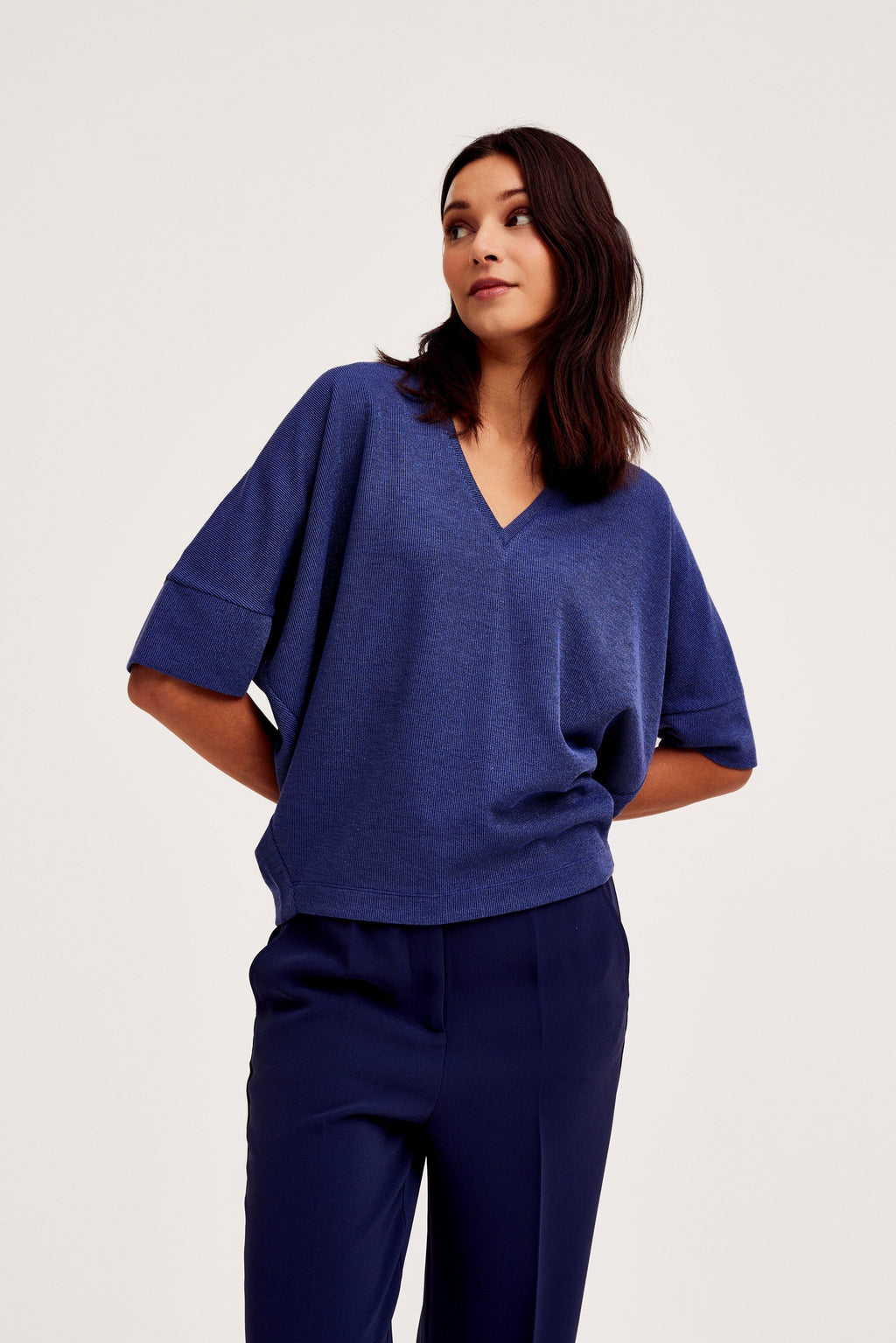 T-shirts korte mouw blauw CKS