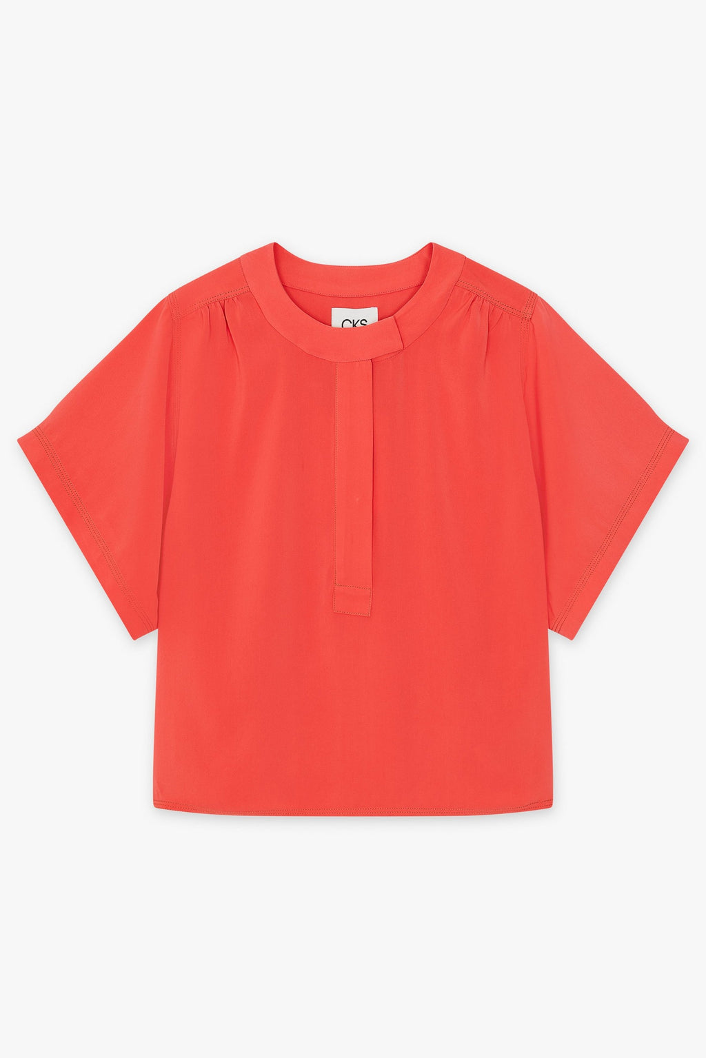 Blouses korte mouw roze CKS