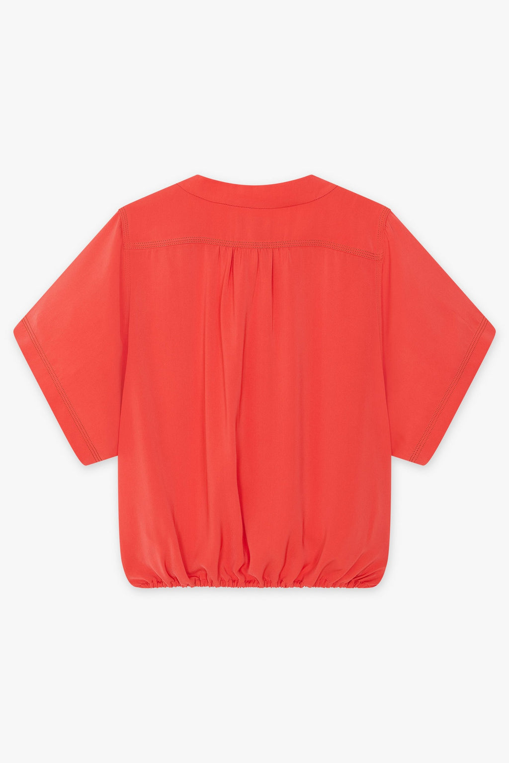 Blouses korte mouw roze CKS