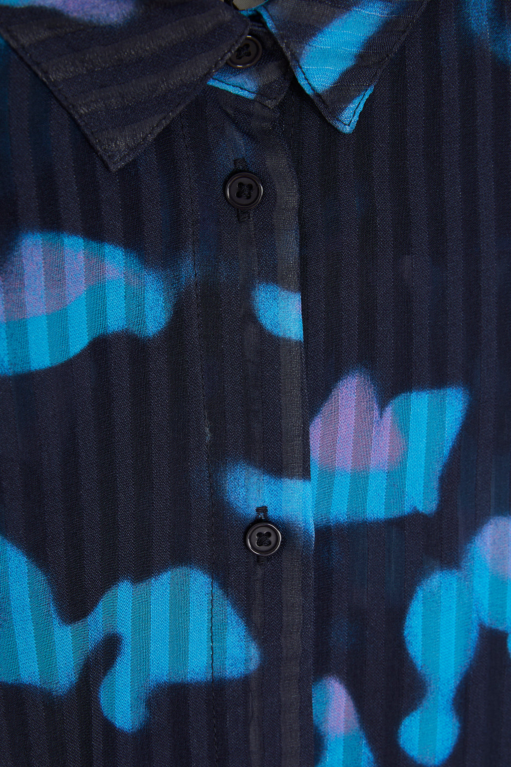 Blouses lange mouw blauw CKS