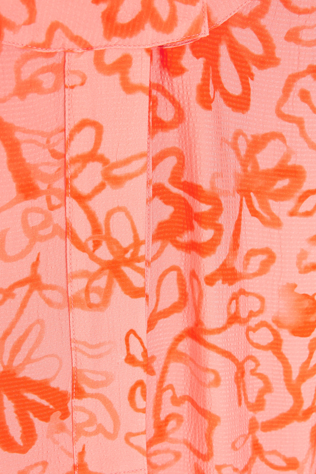 Blouses lange mouw oranje CKS