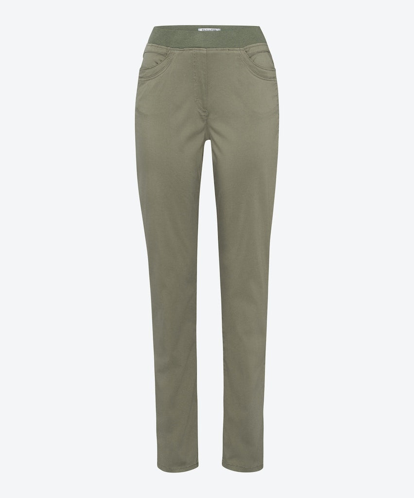 Enkelbroeken groen RAPHAELA by BRAX