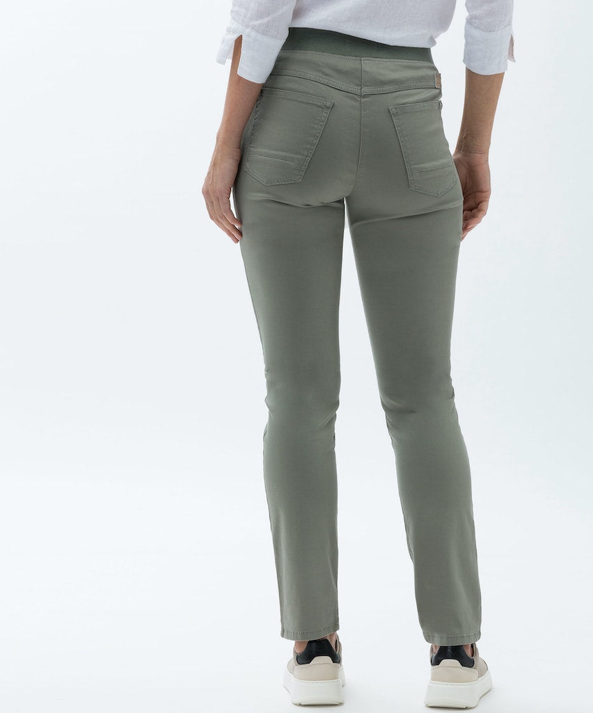 Enkelbroeken groen RAPHAELA by BRAX