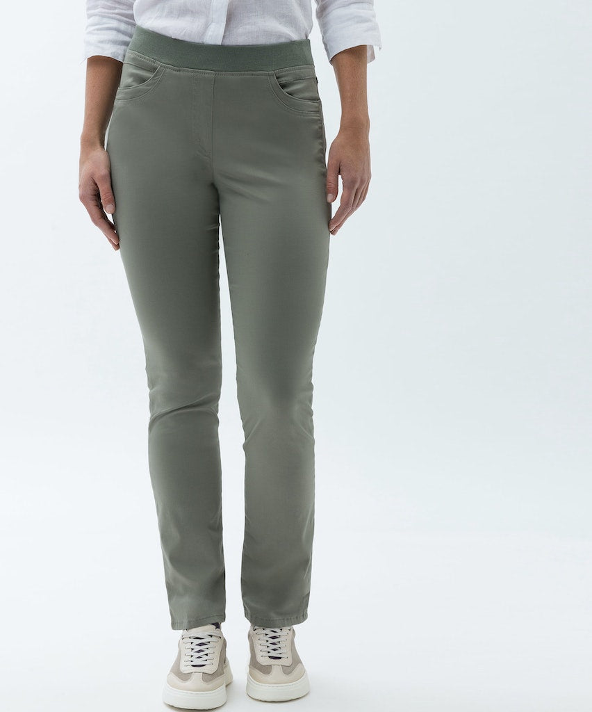 Enkelbroeken groen RAPHAELA by BRAX