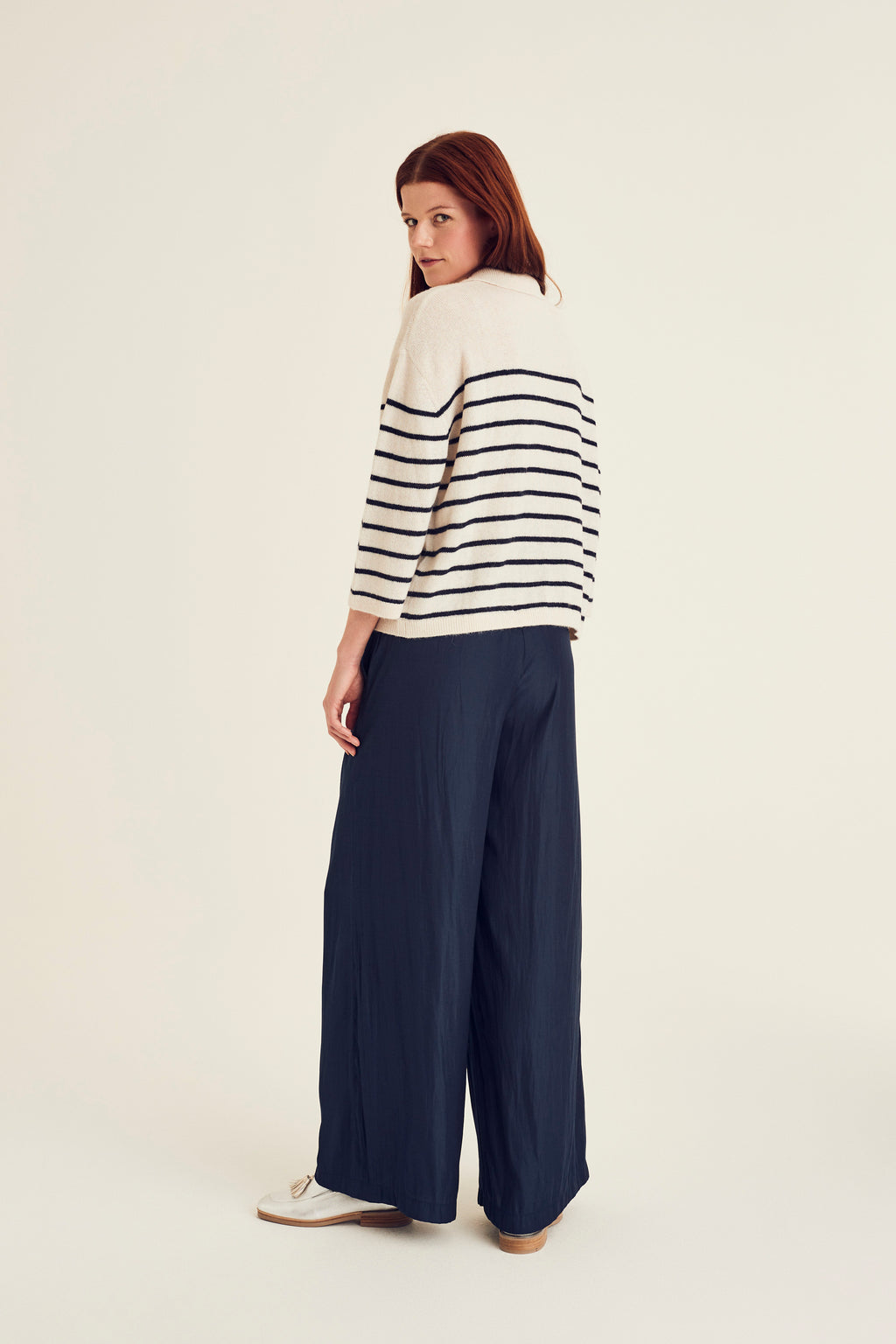 Broeken navy Terre Bleue