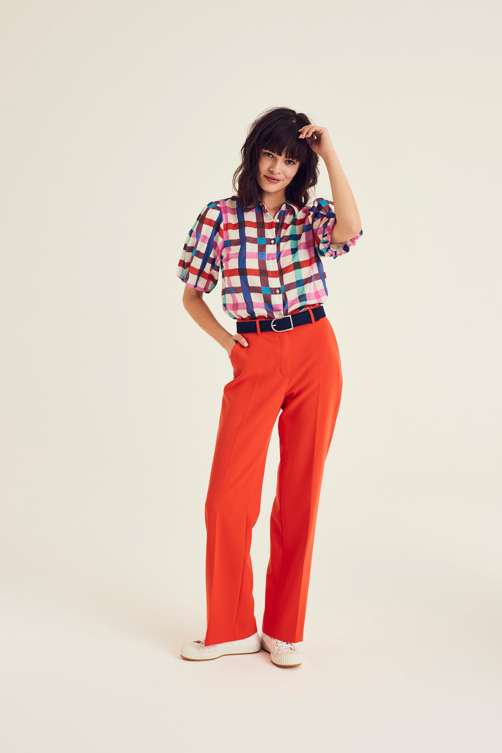 Blouses korte mouw multicolor Terre Bleue
