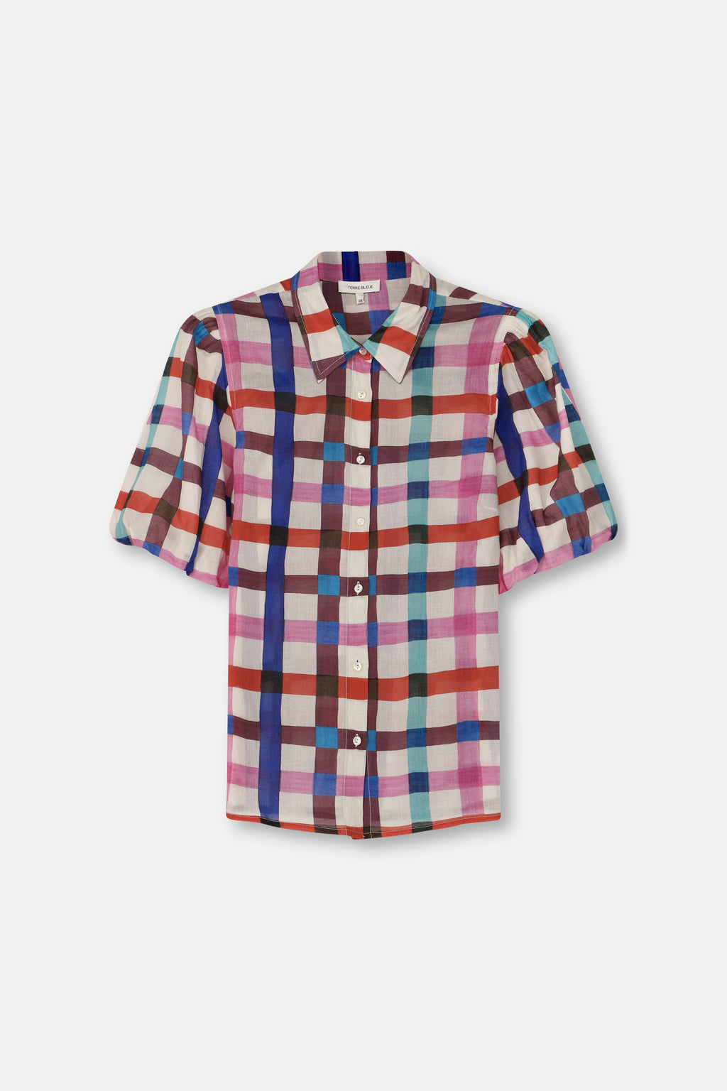 Blouses korte mouw multicolor Terre Bleue