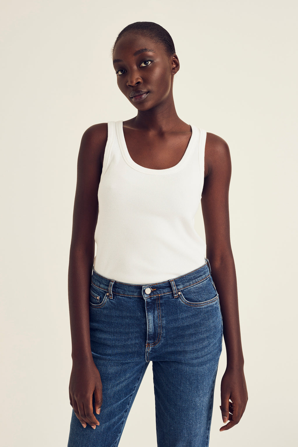 Tops wit Terre Bleue