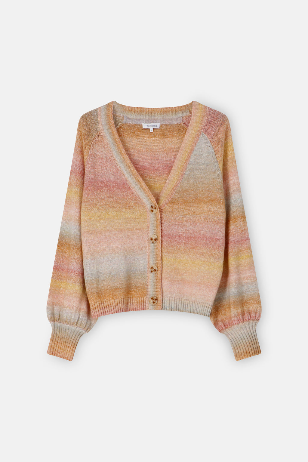 Cardigans rood Terre Bleue