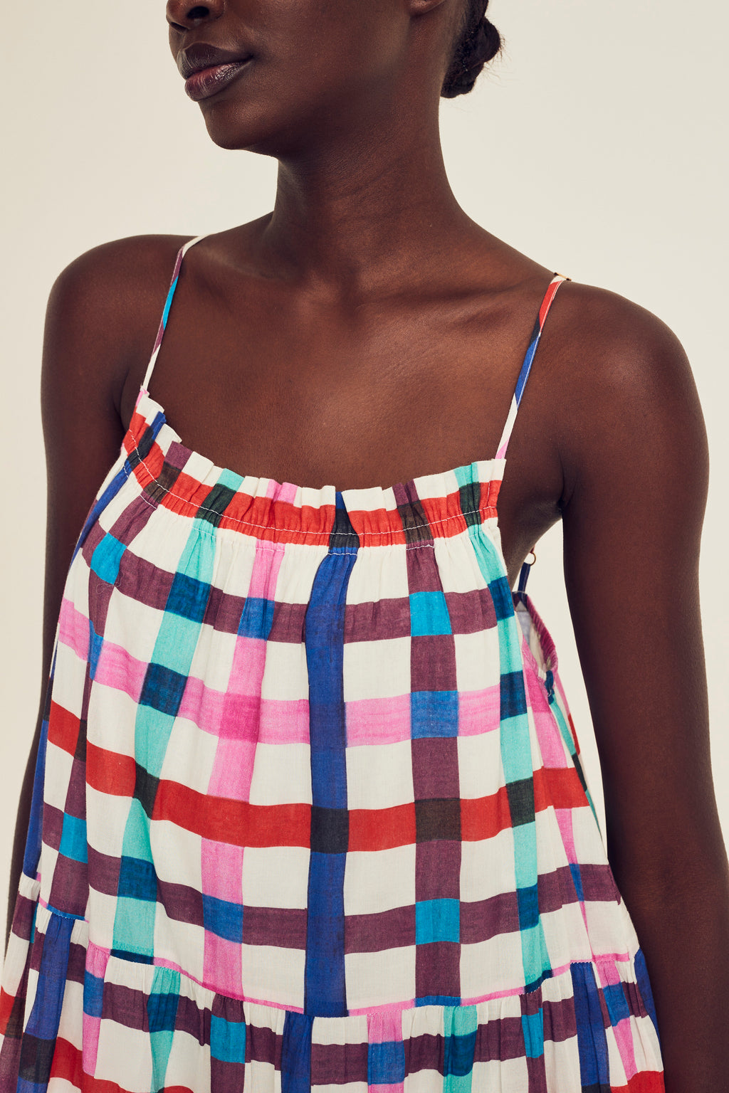 Jurken zonder mouw multicolor Terre Bleue