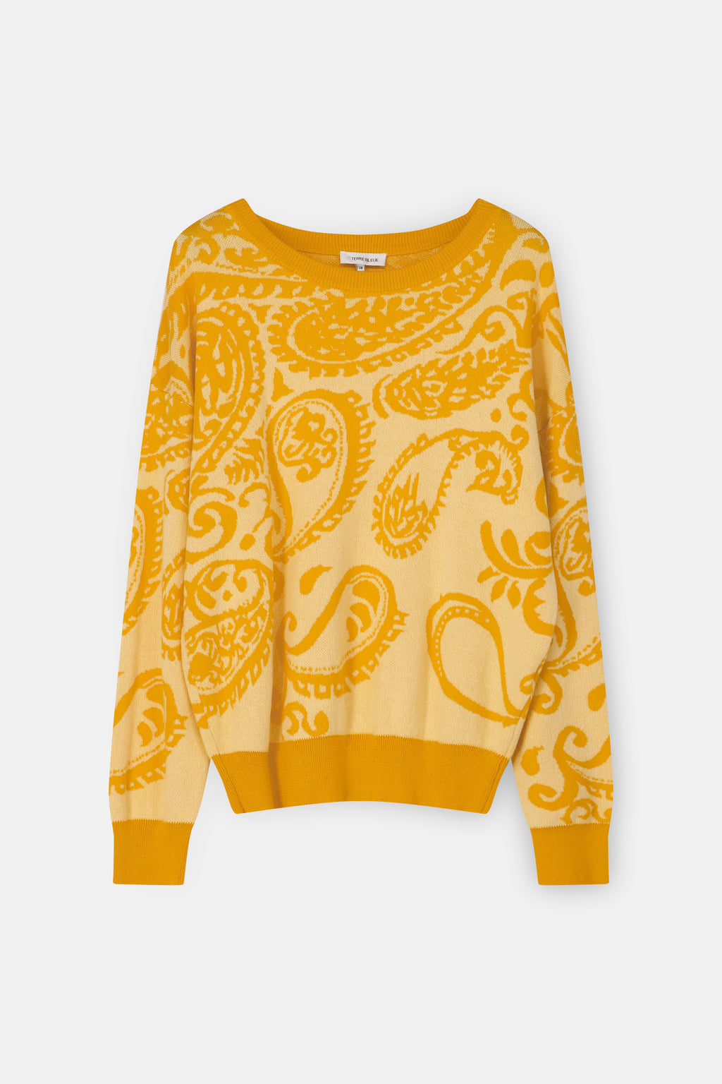 Pulls geel Terre Bleue