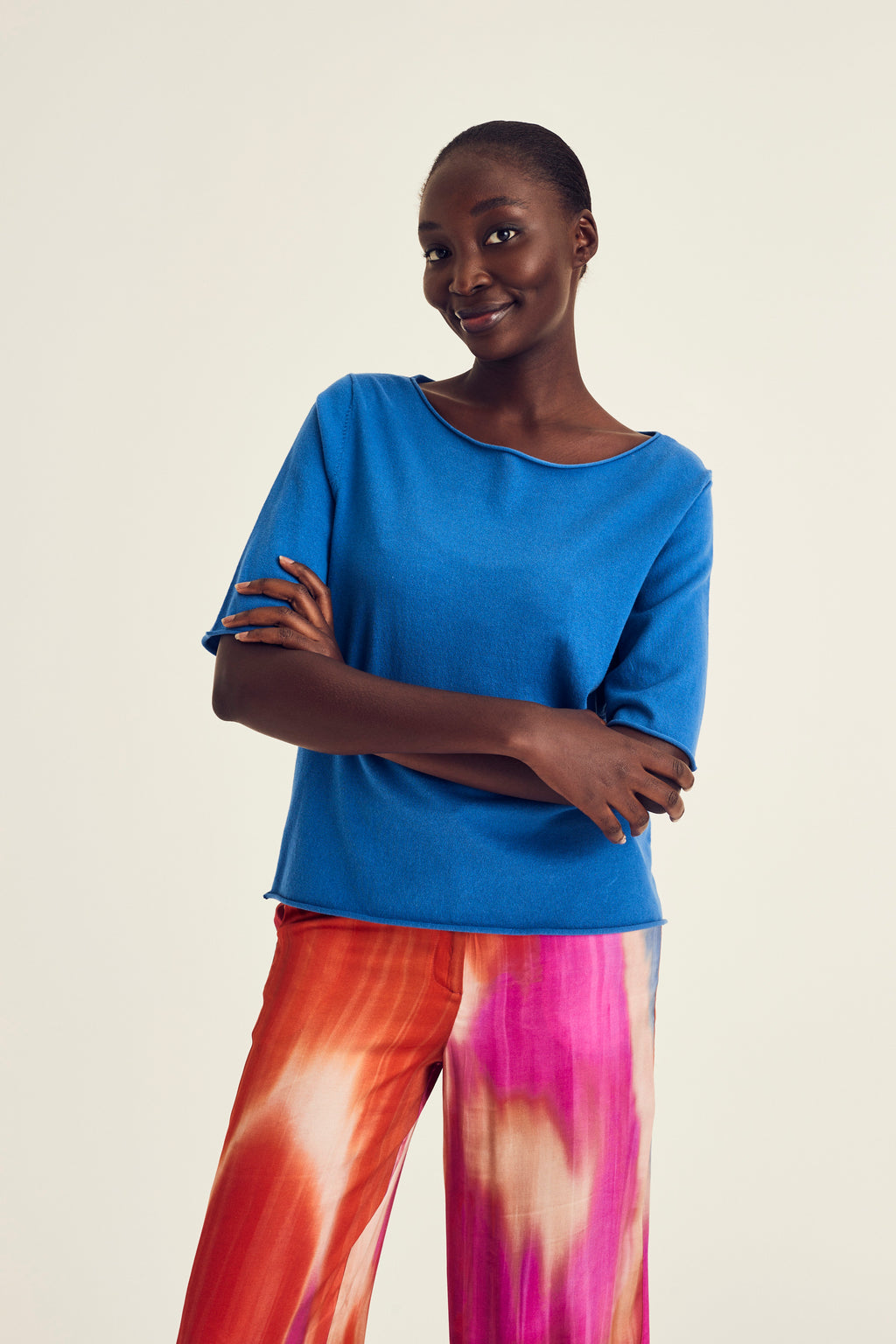 Pulls blauw Terre Bleue