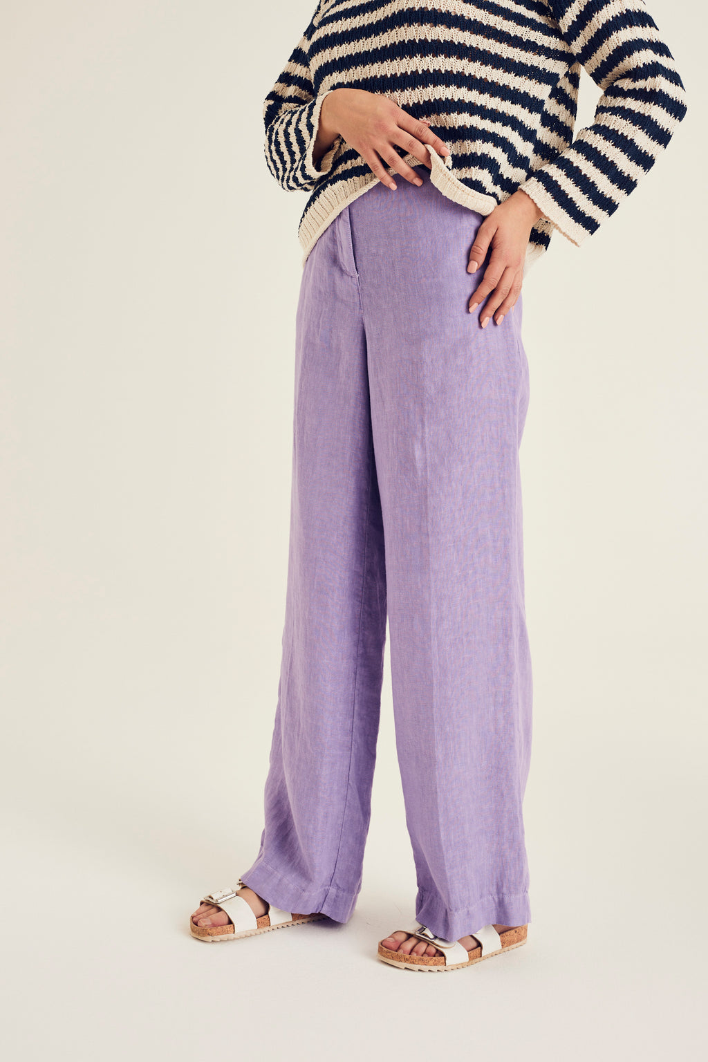 Broeken paars Terre Bleue