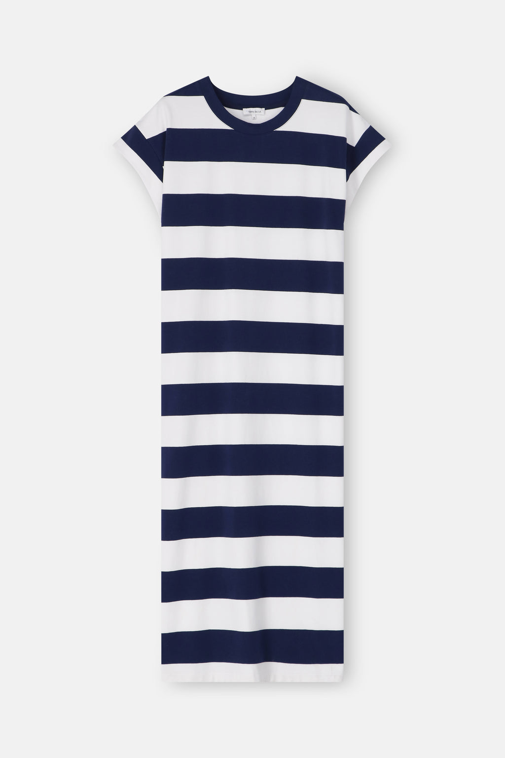 Jurken korte mouw navy Terre Bleue
