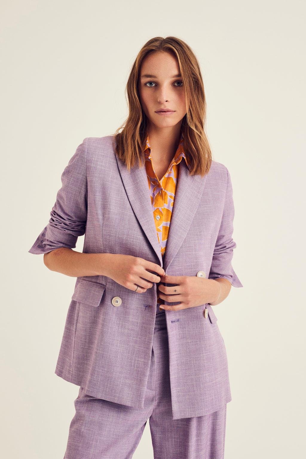Blazers paars Terre Bleue