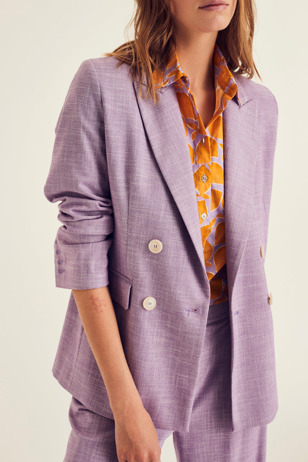 Blazers paars Terre Bleue
