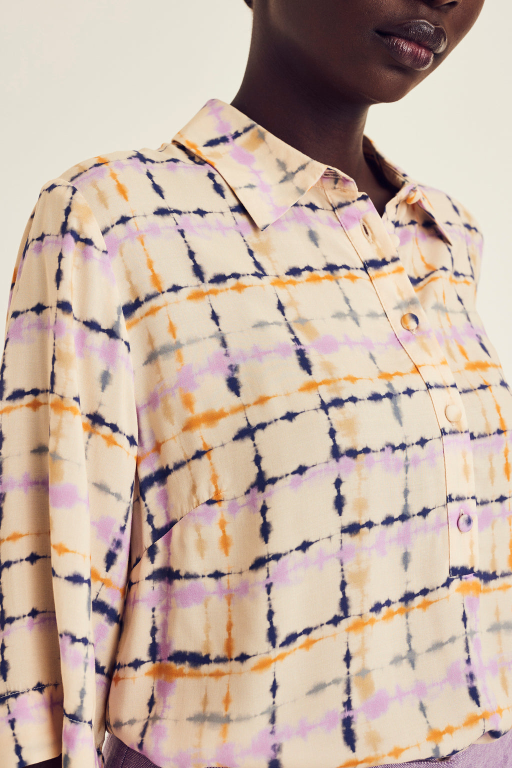 Blouses korte mouw multicolor Terre Bleue