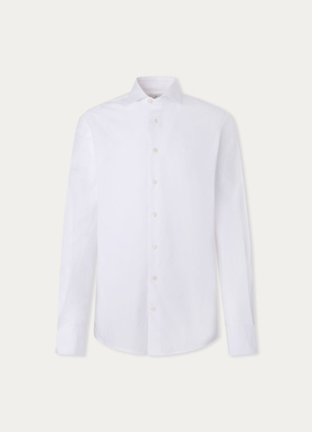 Hemden lange mouw wit Hackett London