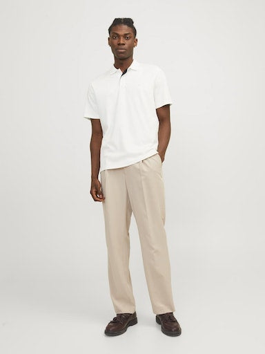 Polo's korte mouw wit JACK & JONES