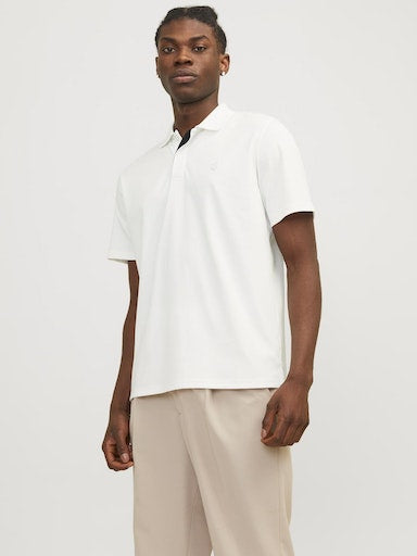 Polo's korte mouw wit JACK & JONES