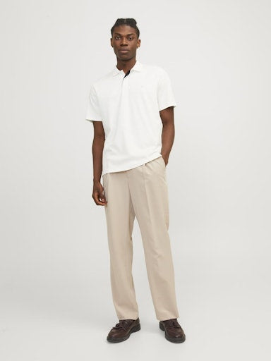 Polo's korte mouw wit JACK & JONES