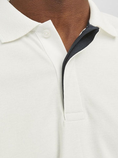 Polo's korte mouw wit JACK & JONES