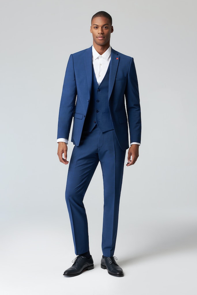 Kostuumgilets blauw Roy Robson