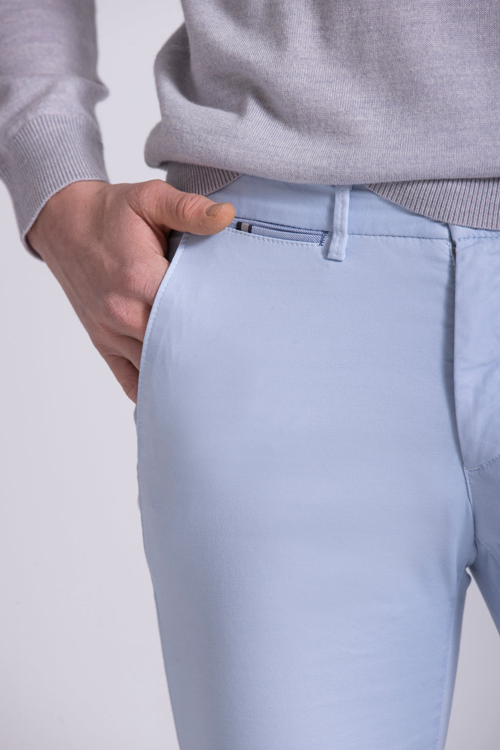 Broeken blauw Zilton