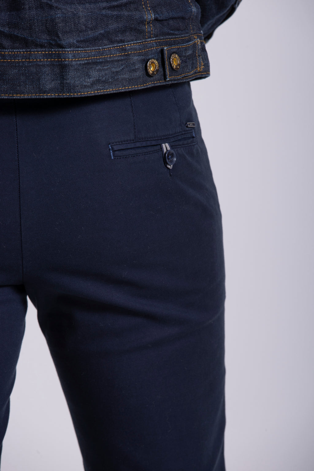 Broeken navy Zilton