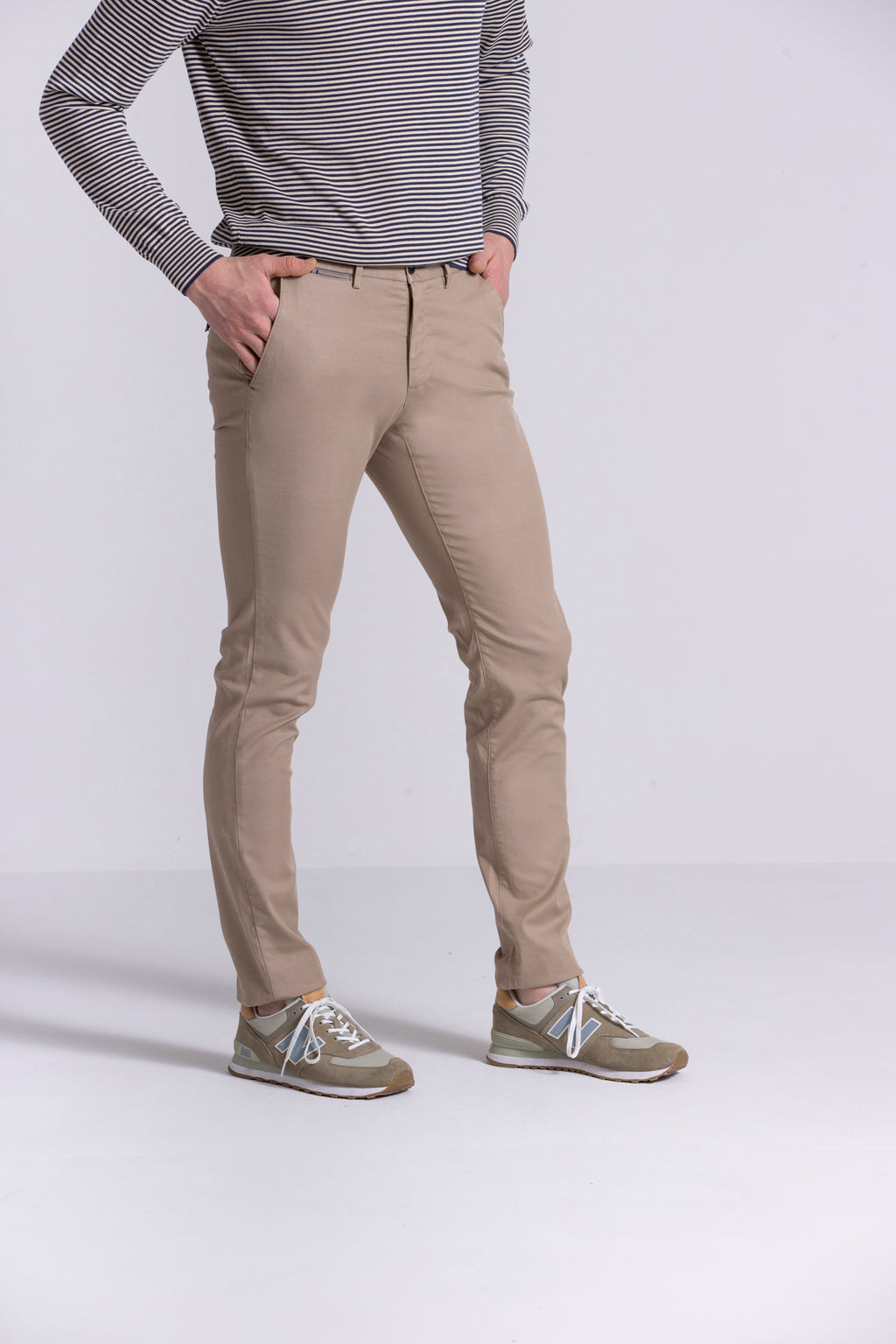 Broeken beige Zilton