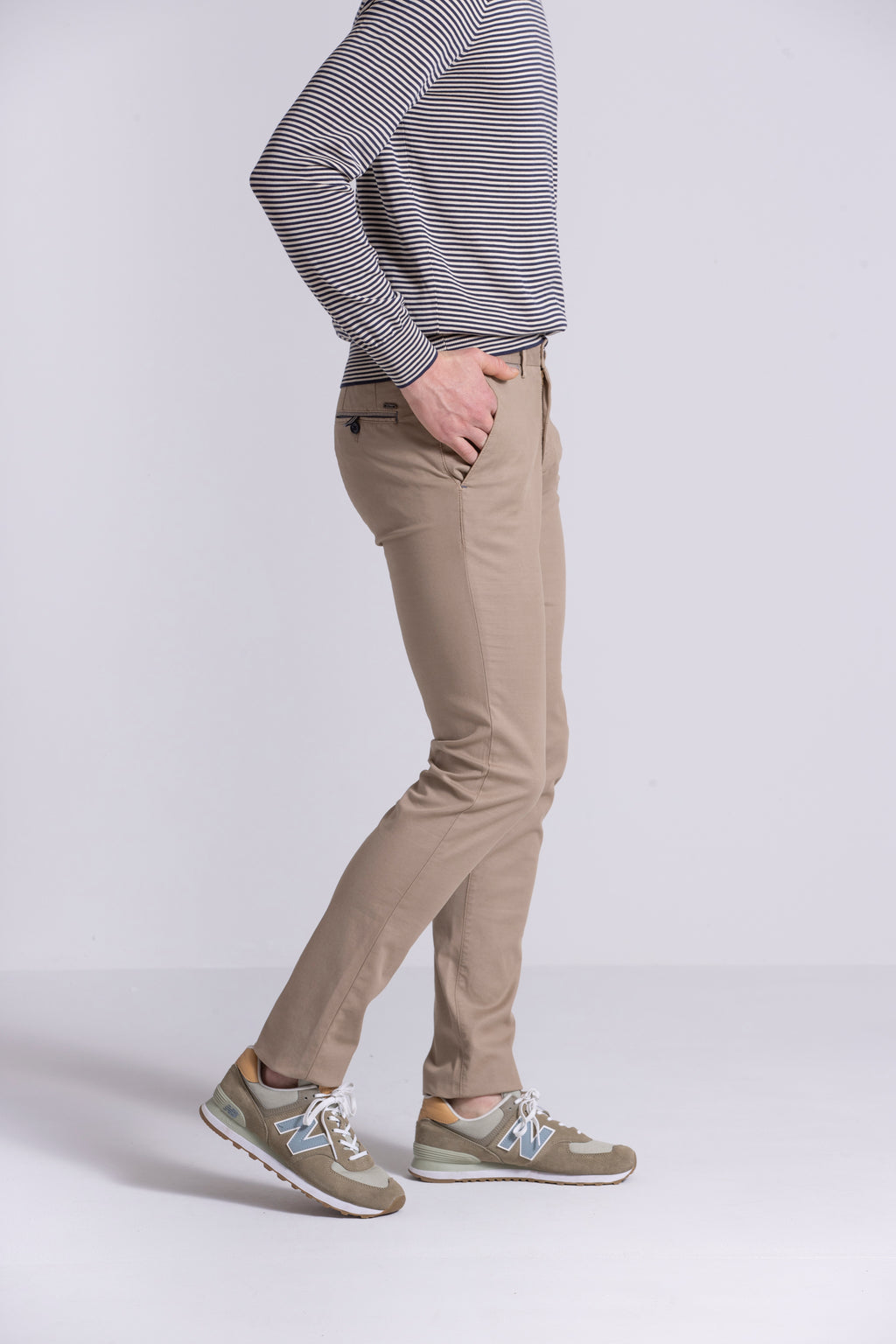 Broeken beige Zilton