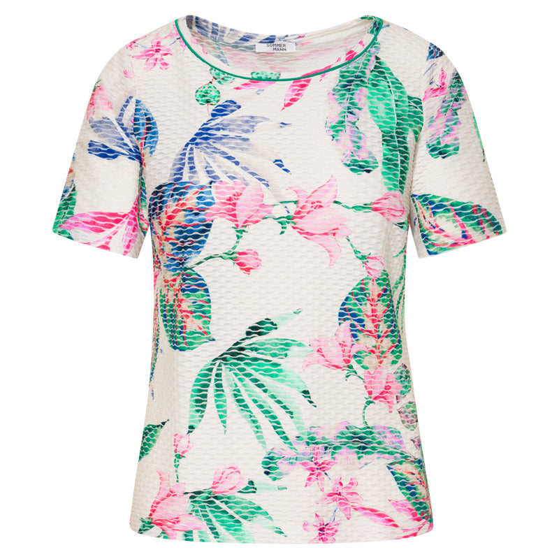 T-shirts korte mouw roze Sommermann