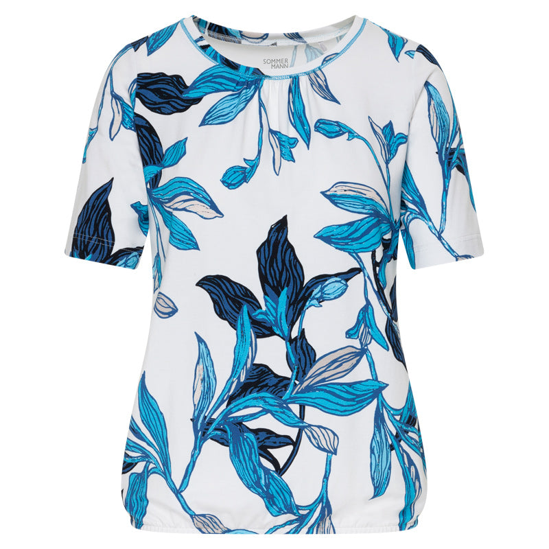 T-shirts korte mouw blauw Sommermann