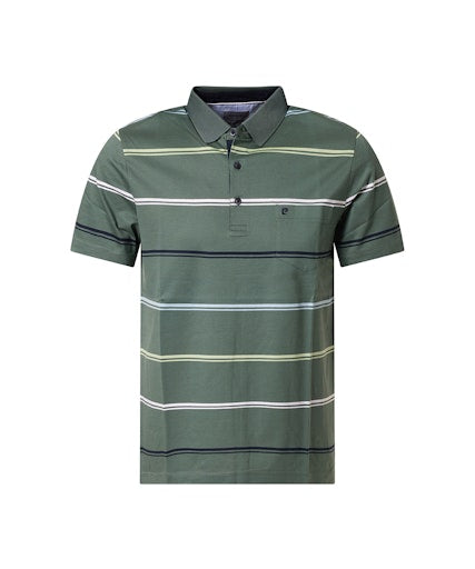 Polo's korte mouw groen Pierre Cardin